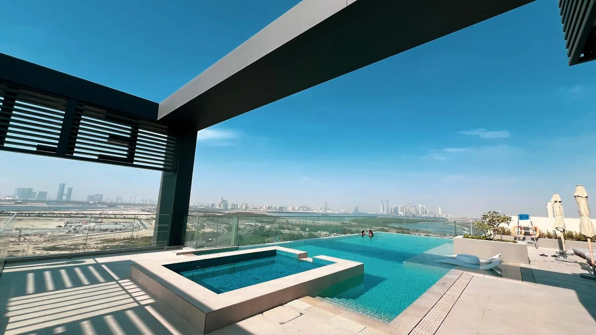 High-End 1Br-Panoramic Views, Pool With Burj Khalifa View, Padel & Rooftop Bbq Experience Dubai Emirati Arabi Uniti